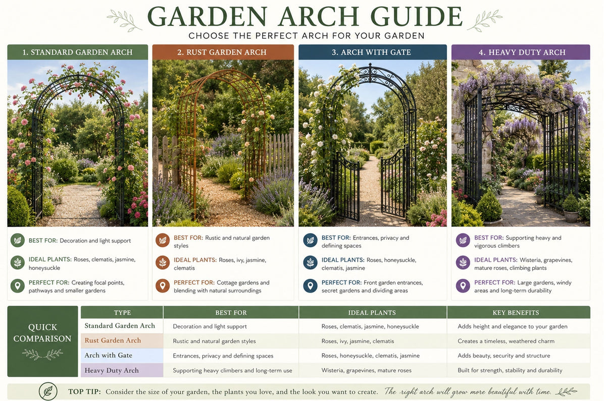 The Ultimate Guide to Garden Arches: Finding the Right Style for Your Garden