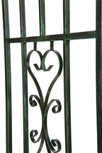 Garden Arch Trellis  Steel Metal Archway with Ground Spikes