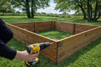 Wooden Raised Garden Beds - Vegetable Growing Beds Multiple Sizes