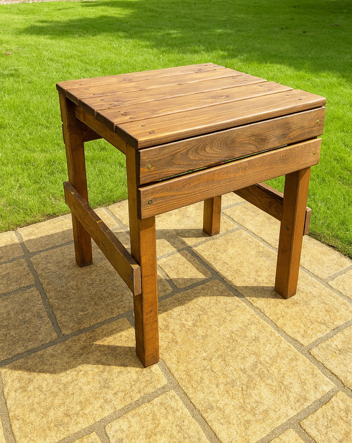 Outdoor Wooden Garden Coffee Table