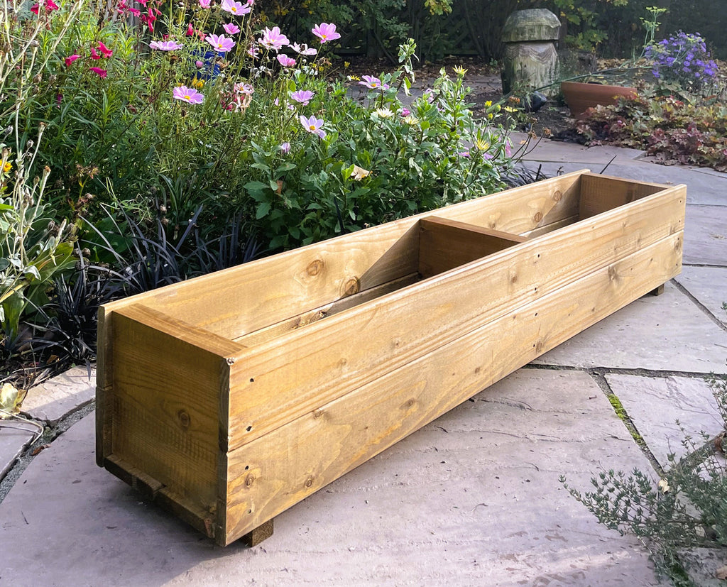 Premium Wooden Garden Planters - Outdoor Planter Boxes