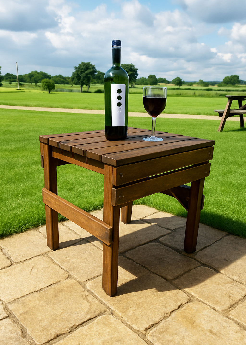 Outdoor Wooden Garden Coffee Table