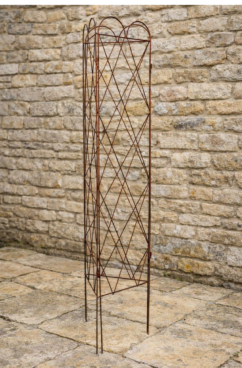 Extra Wide Lattice Garden Trellis – Metal Support for Vegetables and Sweet Peas 1.5m