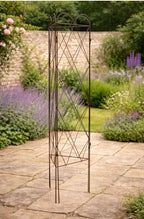 Extra Wide Lattice Garden Trellis – Metal Support for Vegetables and Sweet Peas 1.5m