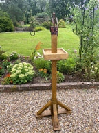 Premium Heavy Duty Bird Feeding Station with 4 Large Hooks for Bird Feeders