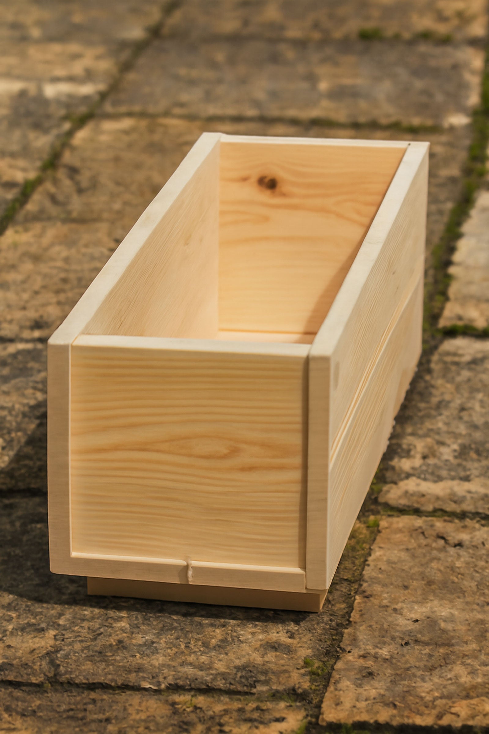 Outdoor Wooden Planter Boxes - Garden Trough Containers Heavy Duty – Available in 7 Sizes
