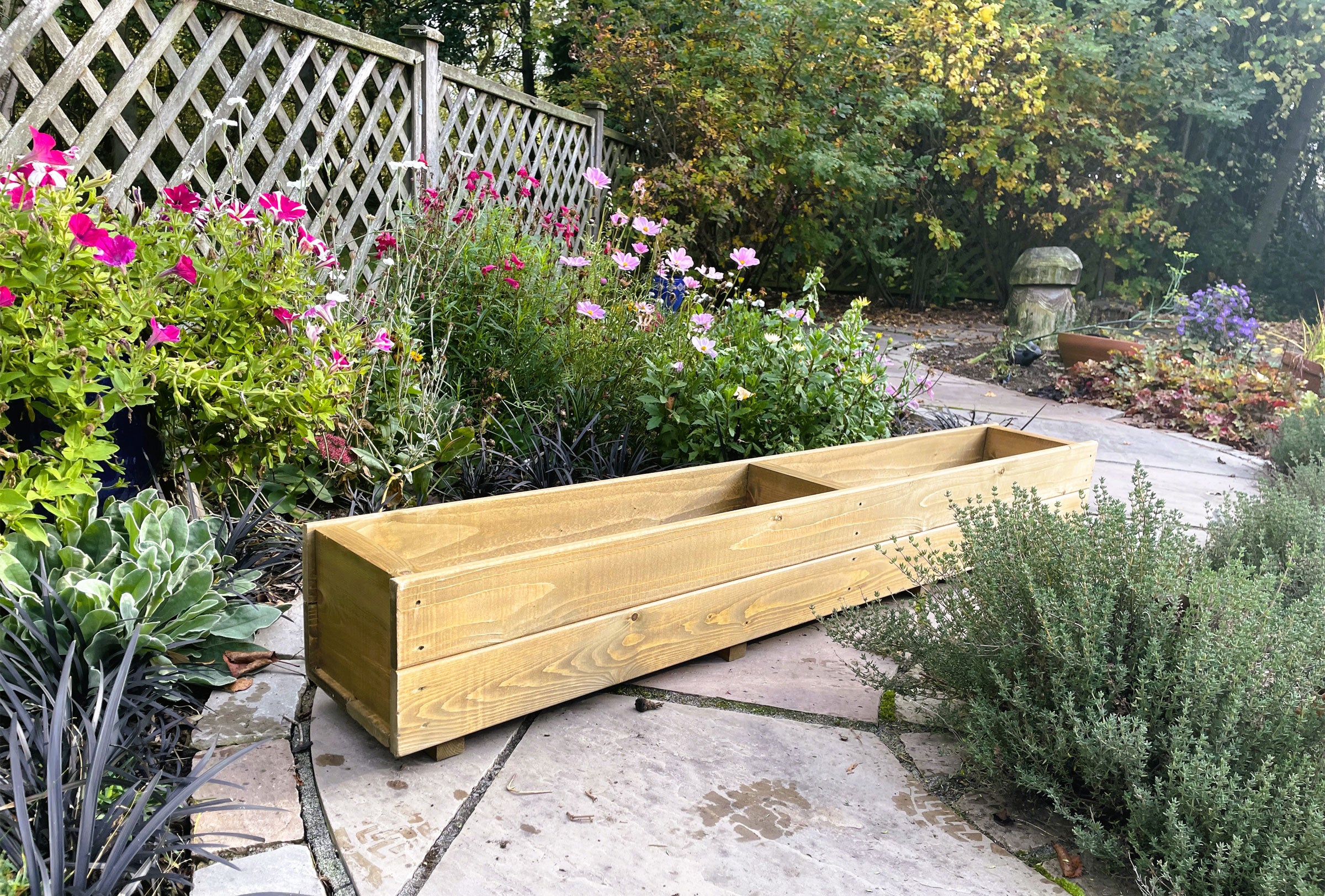 Premium Wooden Garden Planters - Outdoor Planter Boxes