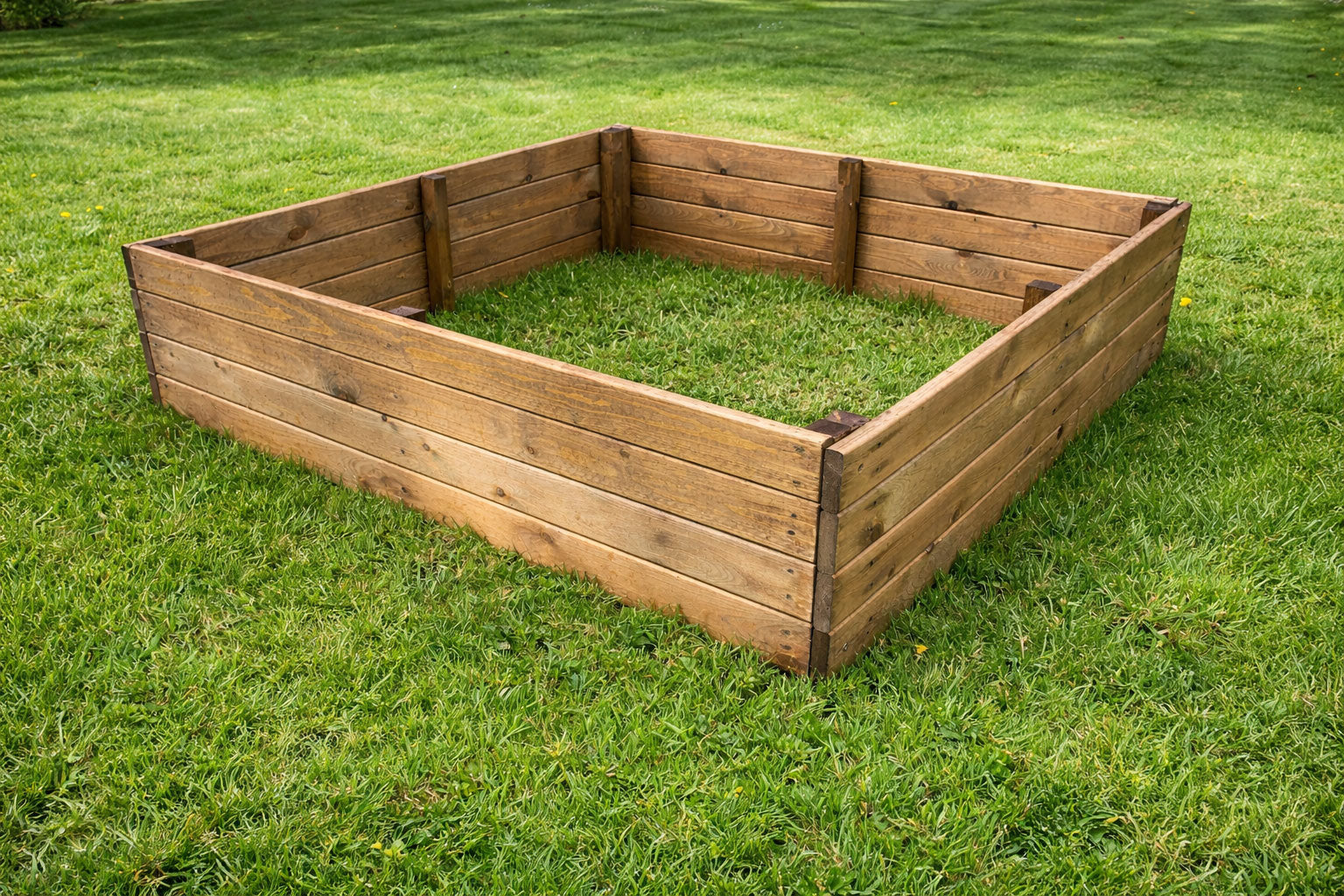 Wooden Raised Garden Beds - Vegetable Growing Beds Multiple Sizes