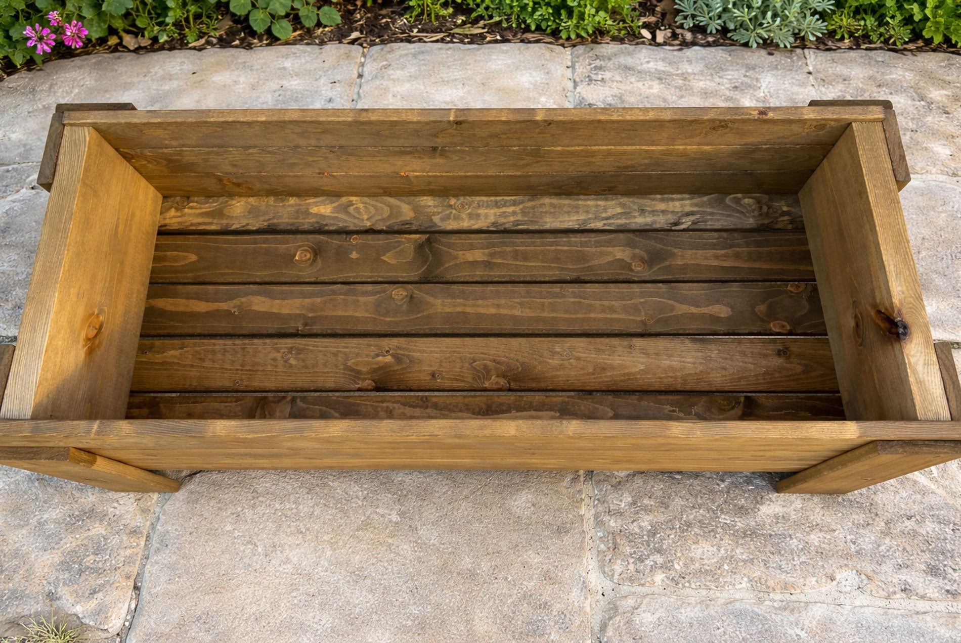 Heavy-Duty Raised Wooden Planter - Fully Assembled Garden Planter Box