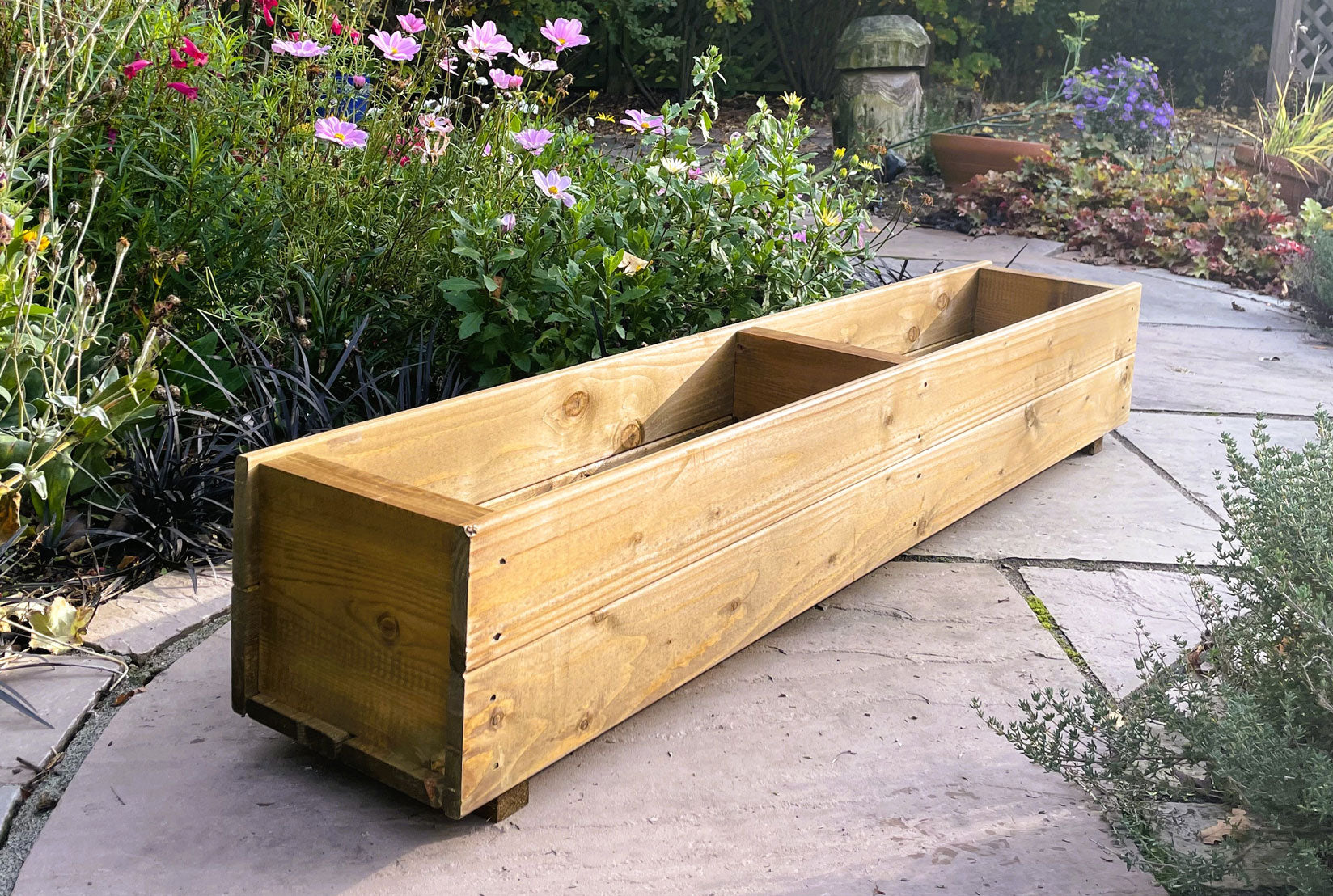 Premium Wooden Garden Planters - Outdoor Planter Boxes
