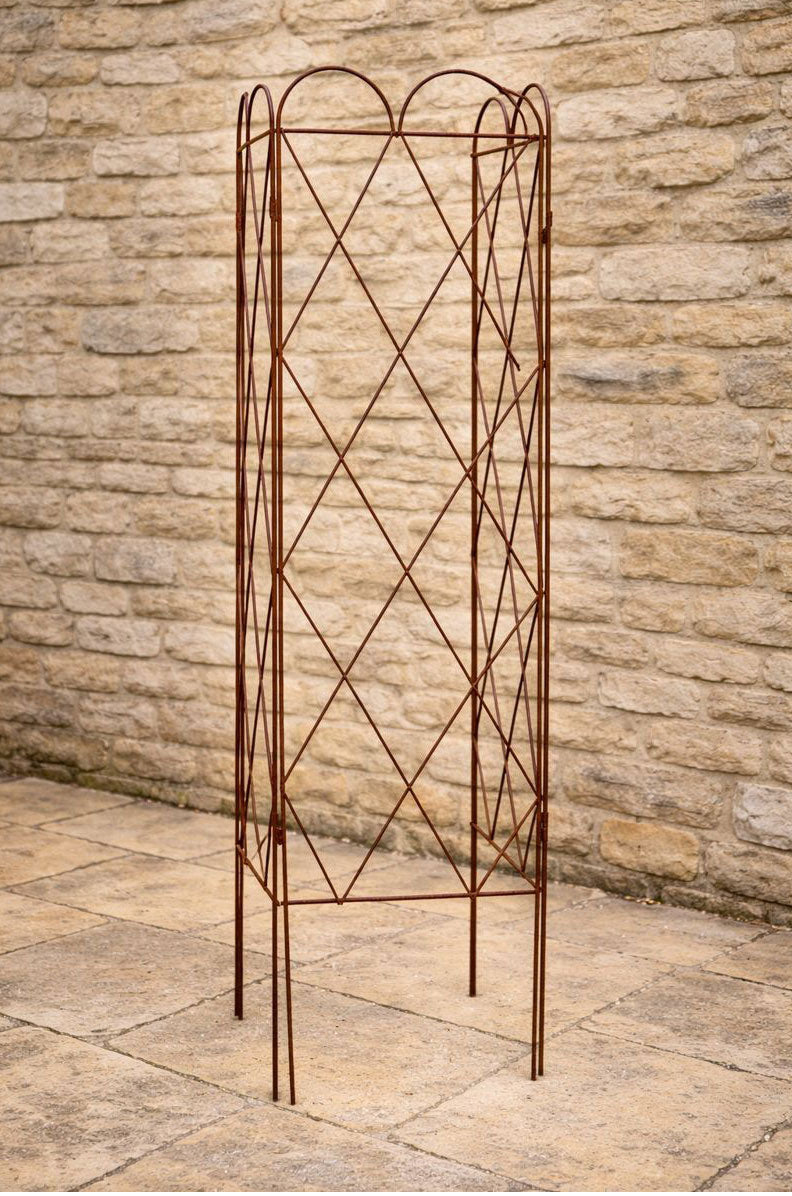 Extra Wide Lattice Garden Trellis – Metal Support for Vegetables and Sweet Peas 1.5m