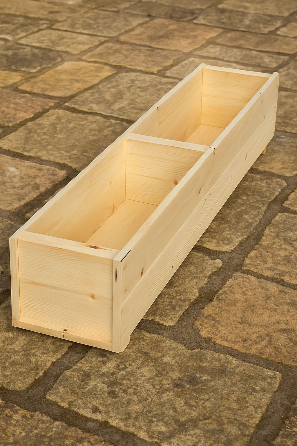 Outdoor Wooden Planter Boxes - Garden Trough Containers Heavy Duty – Available in 7 Sizes