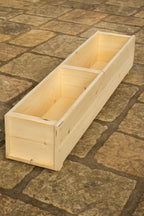 Outdoor Wooden Planter Boxes - Garden Trough Containers Heavy Duty – Available in 7 Sizes