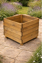 Heavy Duty Square Planter for Plants Herbs & Vegetables