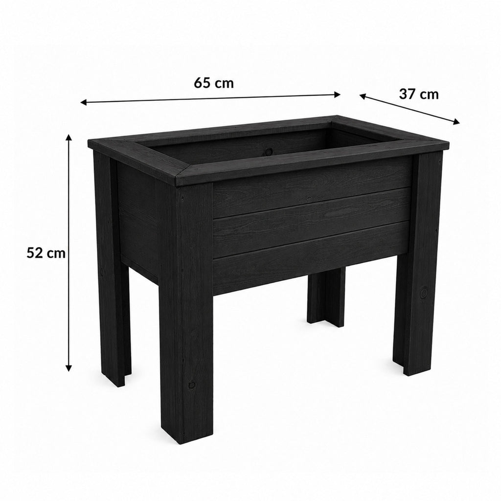 Raised Garden Planter Bed – Heavy Duty Wooden Vegetable Planter