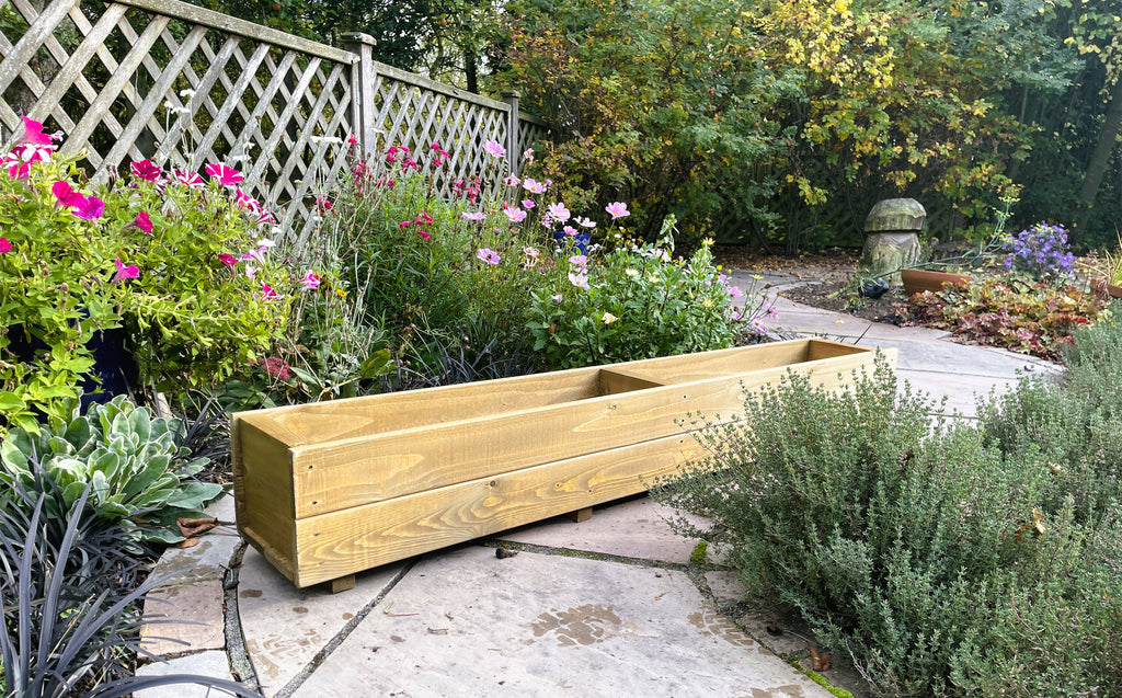 Premium Wooden Garden Planters - Outdoor Planter Boxes