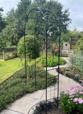 Eigg Metal Garden Arch for for Roses, Clematis & Climbing Plants