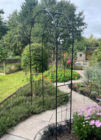 Eigg Metal Garden Arch for for Roses, Clematis & Climbing Plants