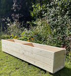 Premium Wooden Planter – Heavy-Duty Untreated Timber