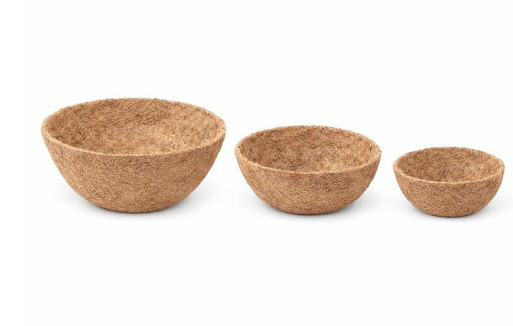 Coco Coir Planter Liners Premium Garden Liners for Hanging Baskets & Window Boxes