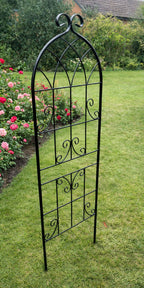 Steel Garden Wall Trellis for Supporting Climbing Plants