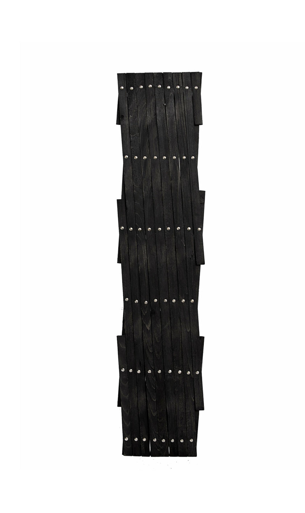 Black Expandable Garden Adjustable Trellis - Wooden Lattice for Climbing Plants & Vegetables