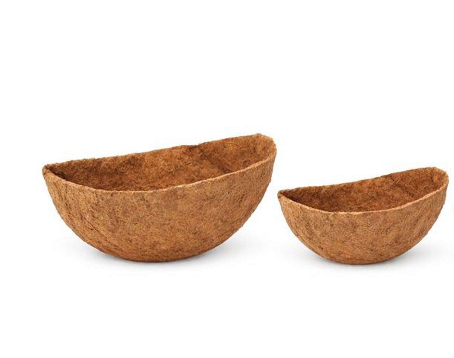 Coco Coir Planter Liners Premium Garden Liners for Hanging Baskets & Window Boxes