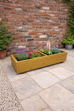 Large Wooden Garden Planter Box -  Heavy Duty Timber Fully Assembled Vegetable Patio Flower Bed