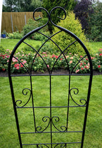 Steel Garden Wall Trellis for Supporting Climbing Plants