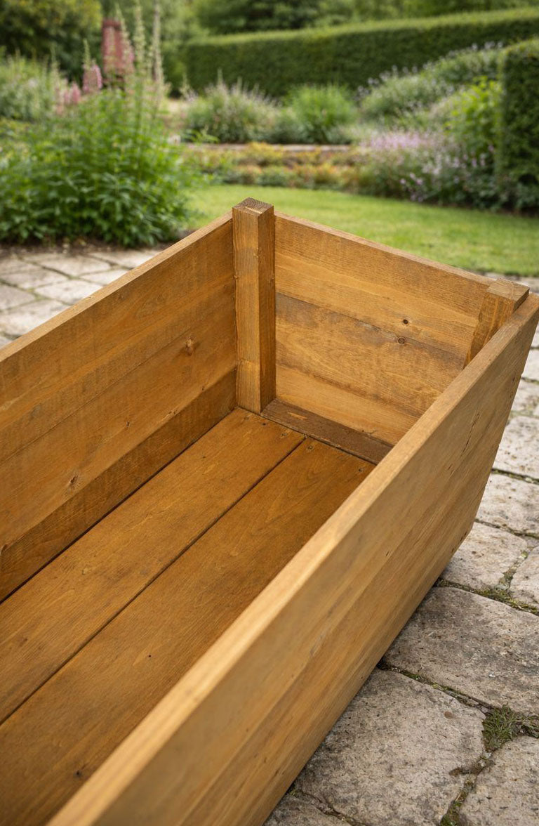 Extra Large Wooden Vegetable Planter Fully Assembled Garden Flower Planter