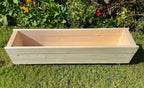 Premium Wooden Planter – Heavy-Duty Untreated Timber
