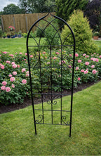 Steel Garden Wall Trellis for Supporting Climbing Plants