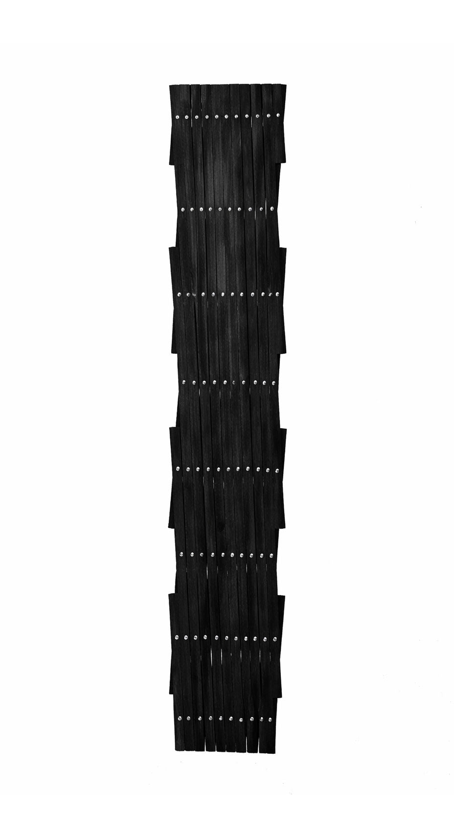 Black Expandable Garden Adjustable Trellis - Wooden Lattice for Climbing Plants & Vegetables