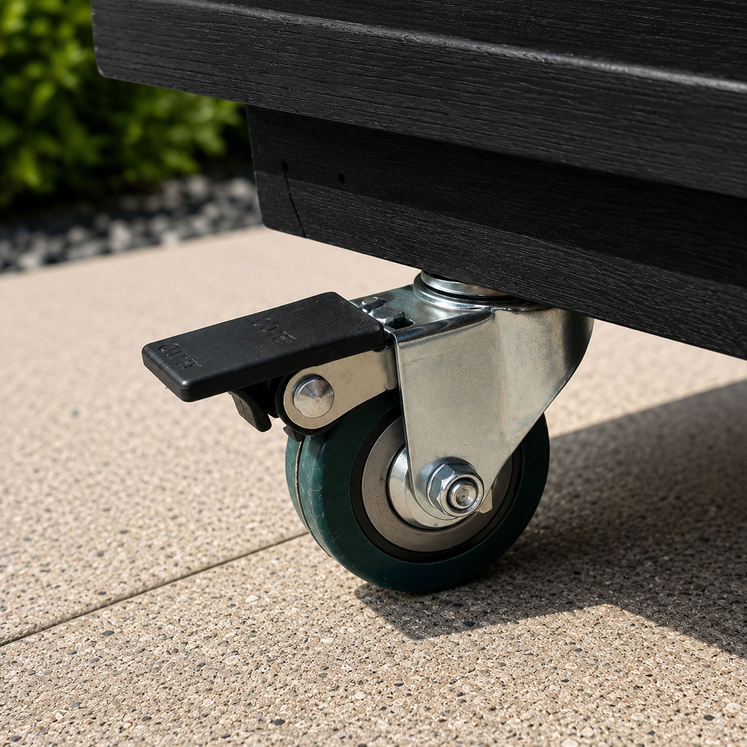 Heavy Duty Plant Pot Mover with Wheels Wooden Plant Caddy with 4 Swivel Castors