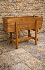 Extra Deep Raised Planter on Legs -  Large Garden Planter for Vegetables & Herbs