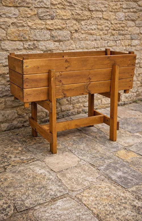 Extra Deep Raised Planter on Legs -  Large Garden Planter for Vegetables & Herbs