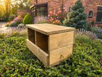 Heavy Duty Wooden Pigeon Nesting Box Large Outdoor Bird Box Garden Bird Shelter Open Front Nest Box