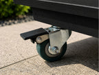 Heavy Duty Plant Pot Mover with Wheels Wooden Plant Caddy with 4 Swivel Castors