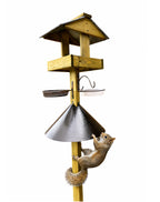 Metal Squirrel Baffle Dome - Squirrel Proof Bird Table Protection for Ruddings Wooden Feeding Stations - Heavy Duty Bite Resistant