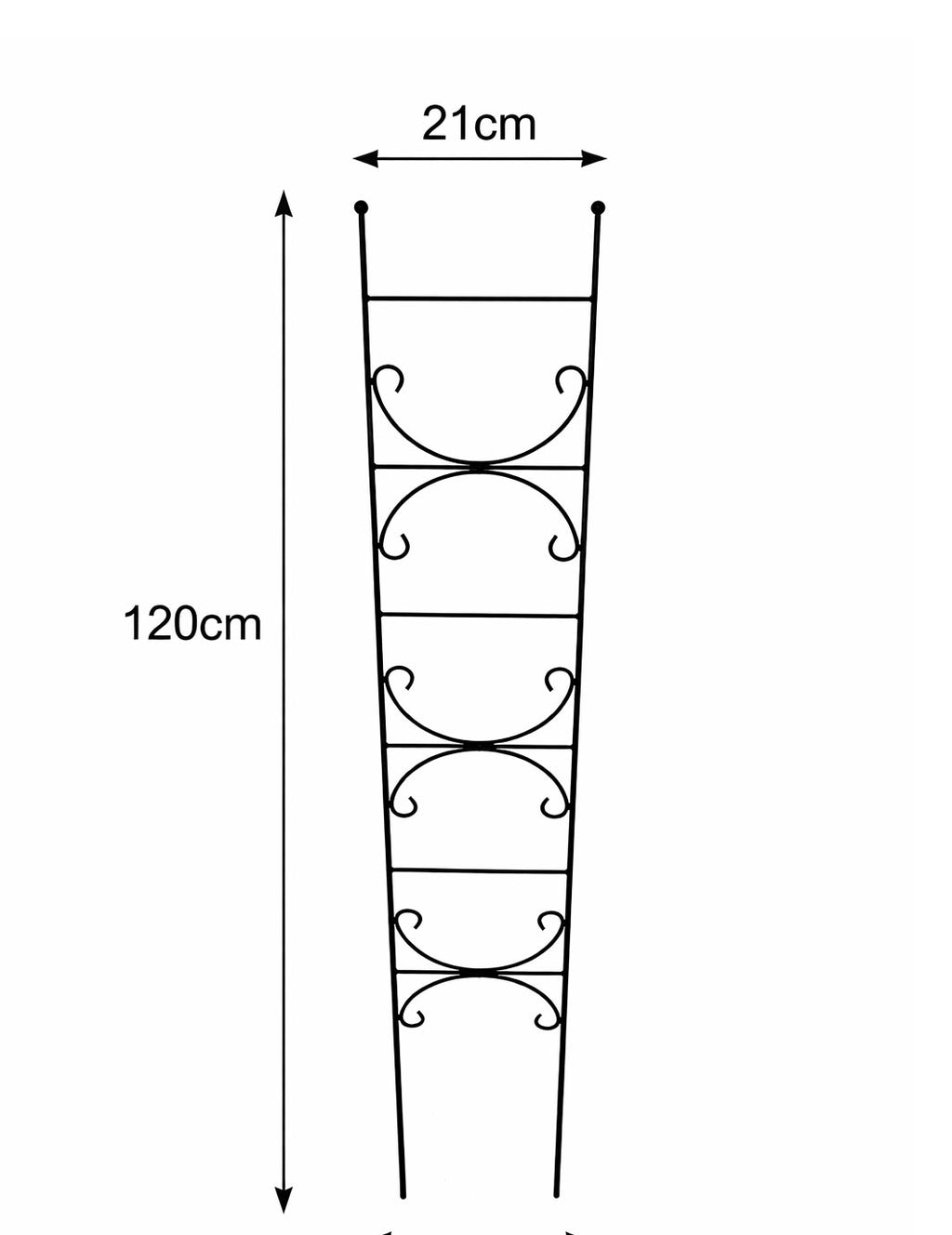Metal Trellis Plant Support - Ideal for Pots & Planters