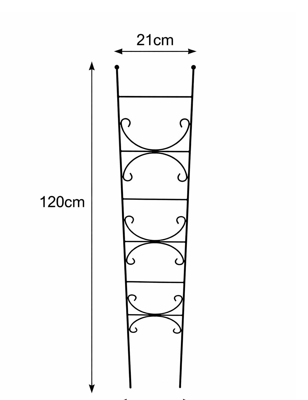 Metal Trellis Plant Support - Ideal for Pots & Planters