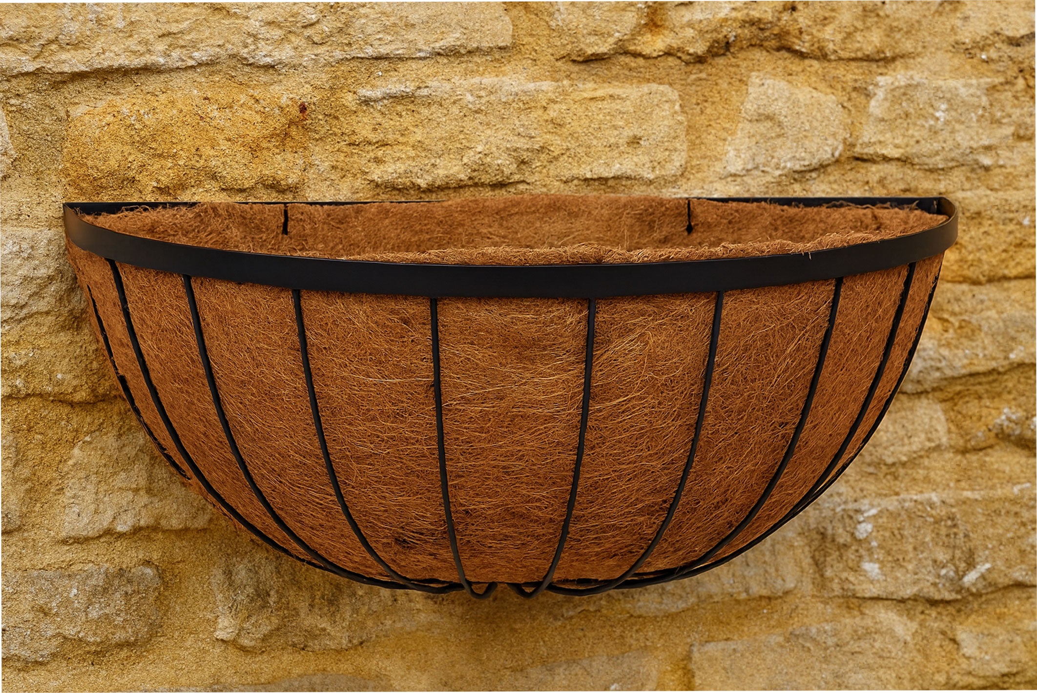 Matching Garden Wall Trough Window Boxes - Hanging Baskets & Raised Metal Patio Planters