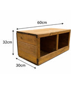 Handmade Wooden Hen Nest Boxes - Chicken Nesting Boxes for Poultry Coops & Sheds