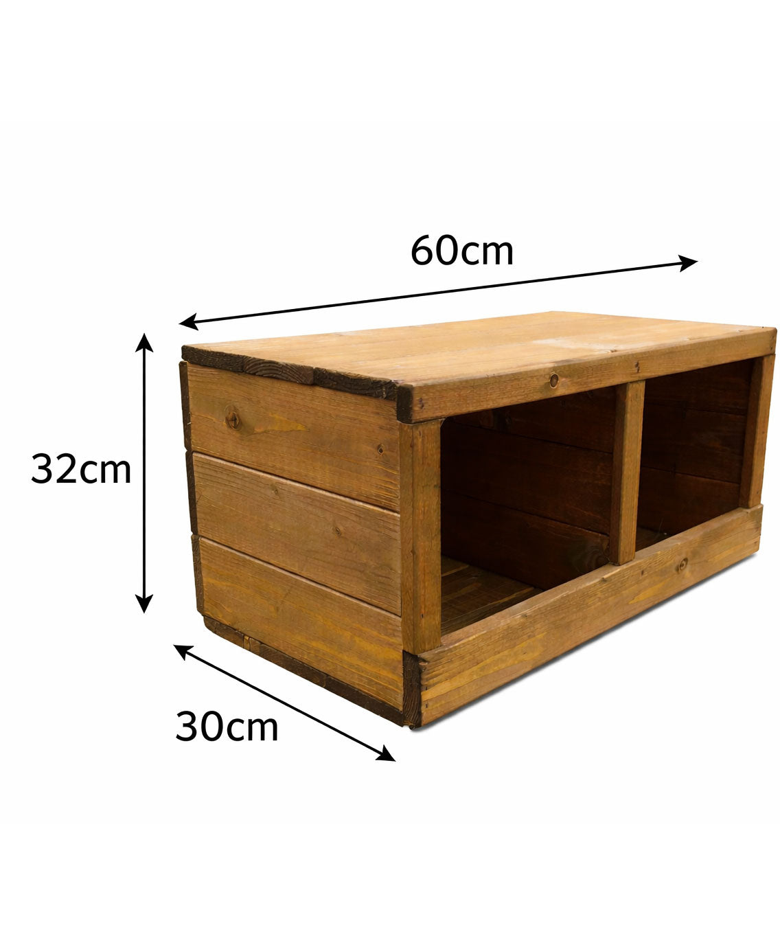 Handmade Wooden Hen Nest Boxes - Chicken Nesting Boxes for Poultry Coops & Sheds