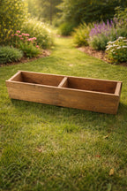 Wooden Garden Planters Heavy Duty Handmade Trough Planters for Flowers and Shrubs - Available in 5 Sizes