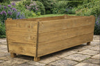 Extra Large Wooden Vegetable Planter Fully Assembled Garden Flower Planter